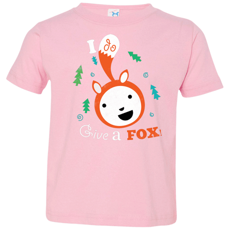 T-Shirts Pink / 2T Giving a Fox Toddler Premium T-Shirt