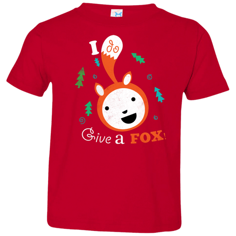 T-Shirts Red / 2T Giving a Fox Toddler Premium T-Shirt