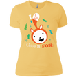 T-Shirts Banana Cream/ / X-Small Giving a Fox Women's Premium T-Shirt