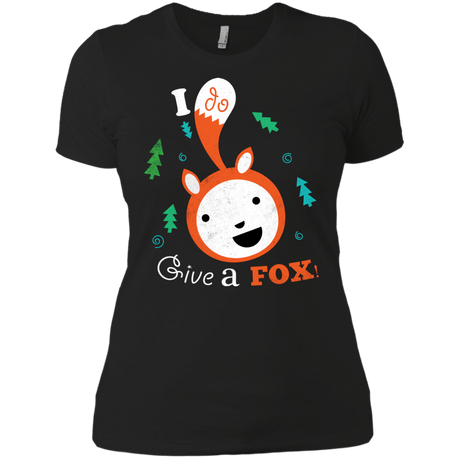 T-Shirts Black / X-Small Giving a Fox Women's Premium T-Shirt