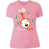 T-Shirts Light Pink / X-Small Giving a Fox Women's Premium T-Shirt