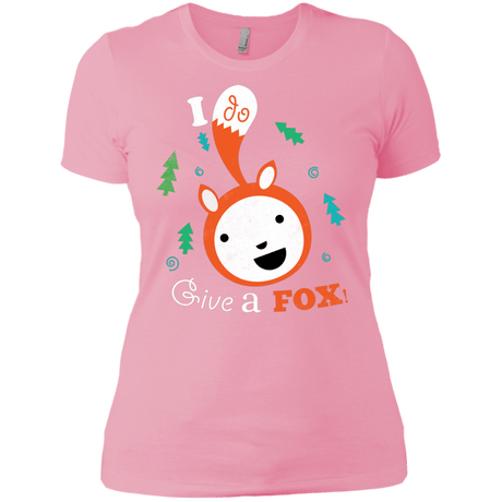 T-Shirts Light Pink / X-Small Giving a Fox Women's Premium T-Shirt