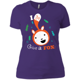 T-Shirts Purple Rush/ / X-Small Giving a Fox Women's Premium T-Shirt