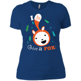 T-Shirts Royal / X-Small Giving a Fox Women's Premium T-Shirt