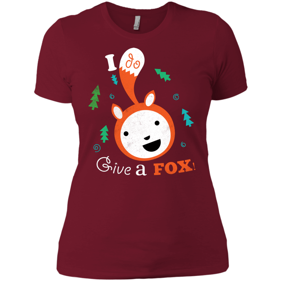 T-Shirts Scarlet / X-Small Giving a Fox Women's Premium T-Shirt