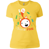 T-Shirts Vibrant Yellow / X-Small Giving a Fox Women's Premium T-Shirt