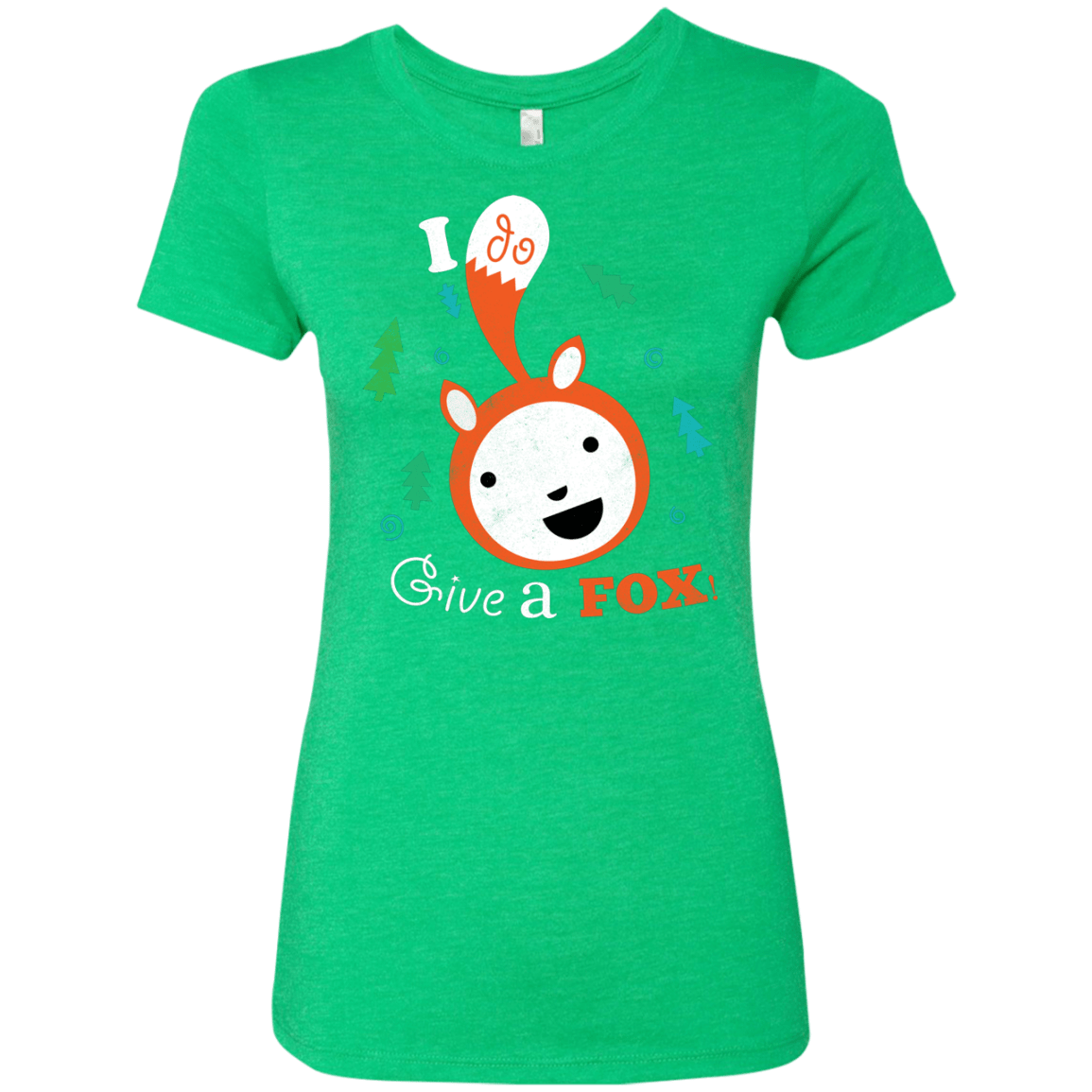 T-Shirts Envy / S Giving a Fox Women's Triblend T-Shirt