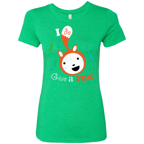 T-Shirts Envy / S Giving a Fox Women's Triblend T-Shirt
