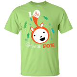 T-Shirts Mint Green / YXS Giving a Fox Youth T-Shirt