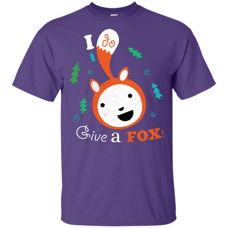 T-Shirts Purple / YXS Giving a Fox Youth T-Shirt