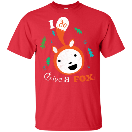 T-Shirts Red / YXS Giving a Fox Youth T-Shirt