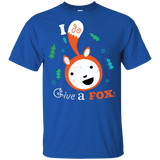 T-Shirts Royal / YXS Giving a Fox Youth T-Shirt