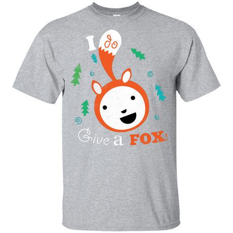 T-Shirts Sport Grey / YXS Giving a Fox Youth T-Shirt