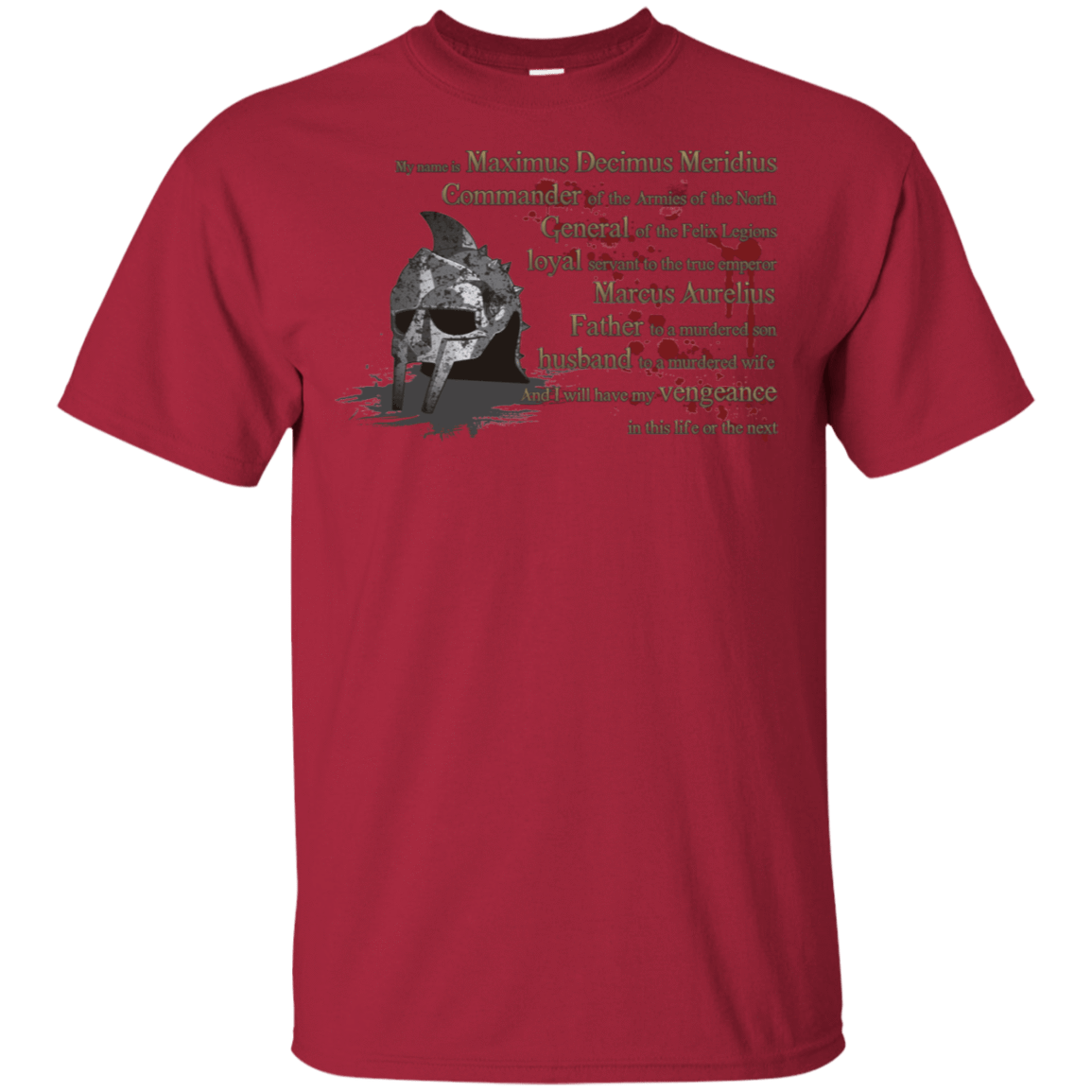 T-Shirts Cardinal / S Gladiator T-Shirt