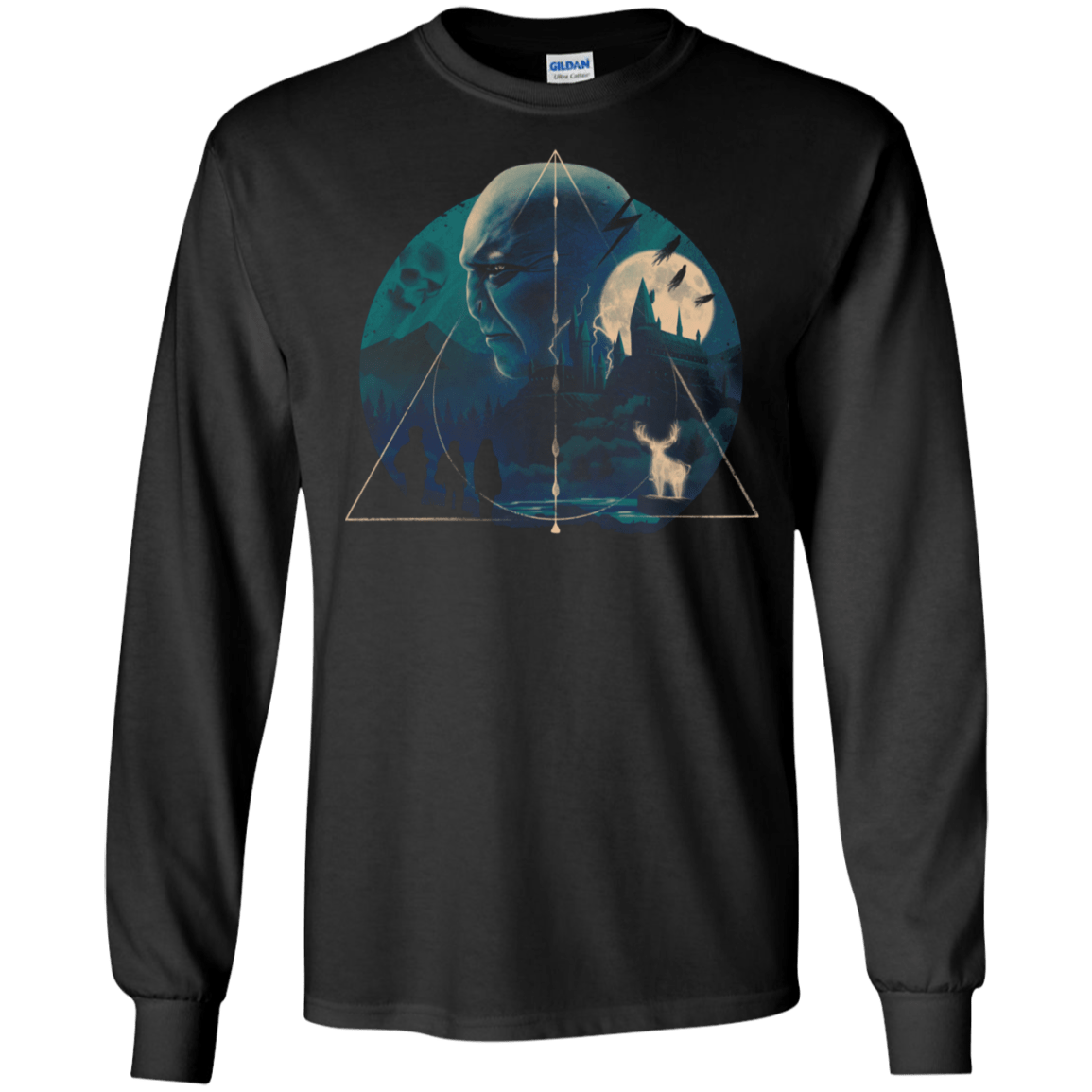 T-Shirts Black / S Glimpse of Hope Men's Long Sleeve T-Shirt