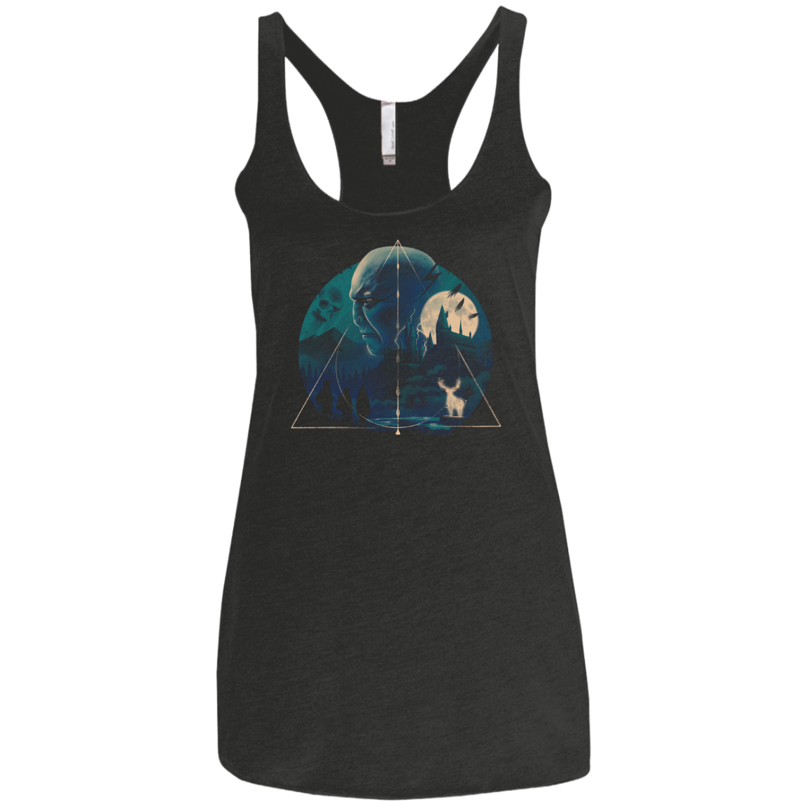 T-Shirts Vintage Black / X-Small Glimpse of Hope Women's Triblend Racerback Tank