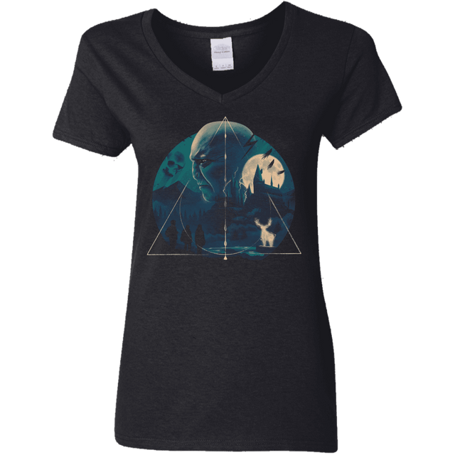 T-Shirts Black / S Glimpse of Hope Women's V-Neck T-Shirt