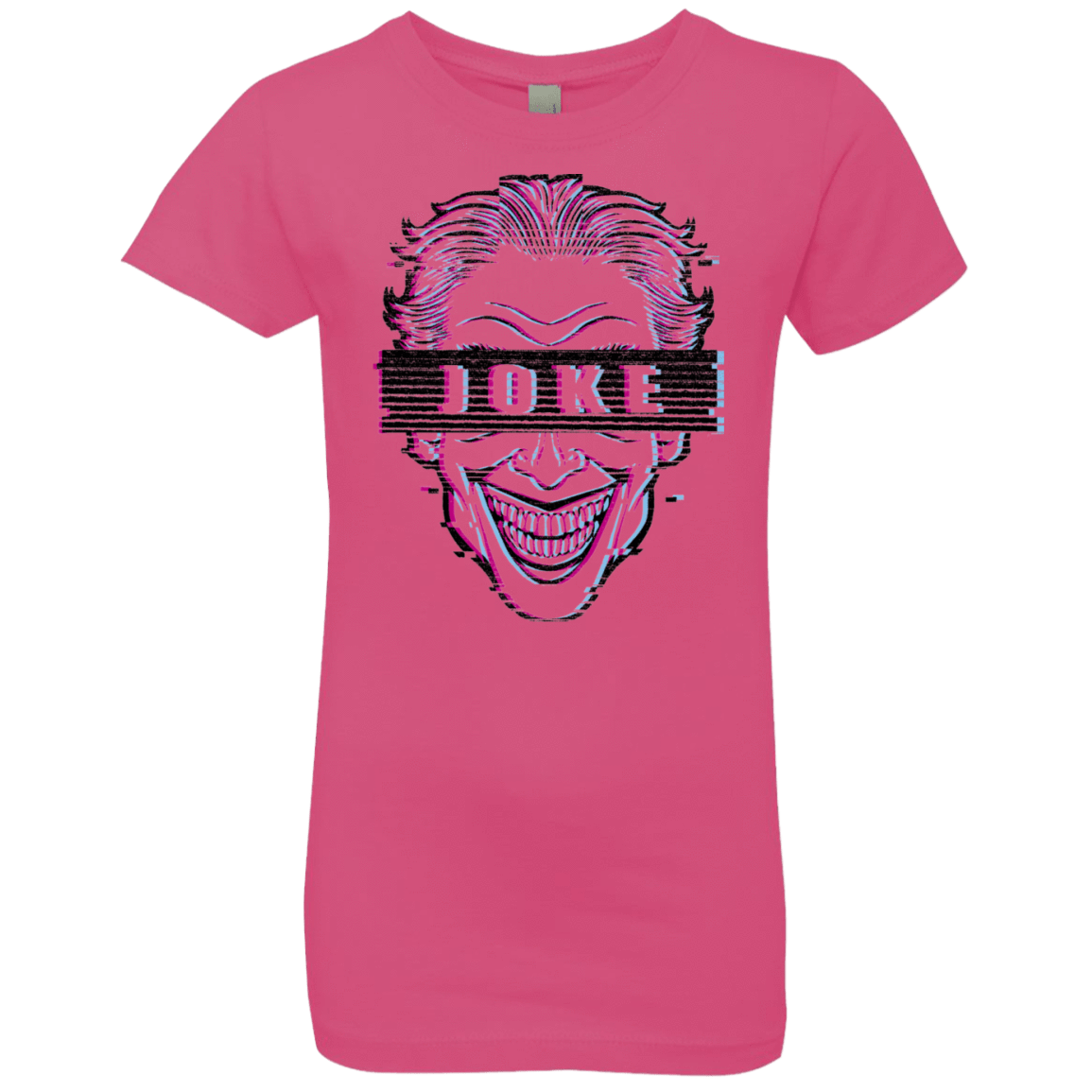 T-Shirts Hot Pink / YXS Glitch Joke Girls Premium T-Shirt