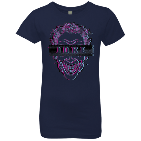 T-Shirts Midnight Navy / YXS Glitch Joke Girls Premium T-Shirt