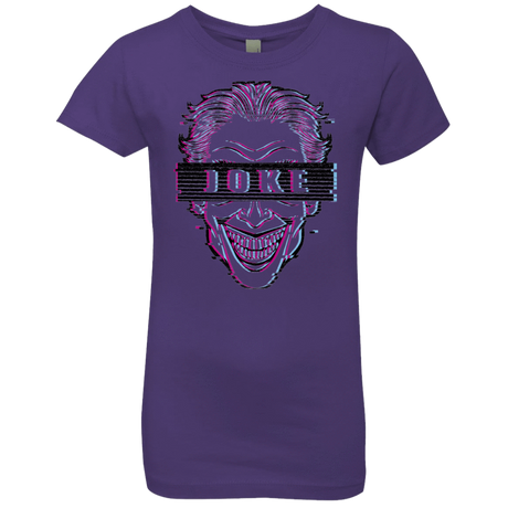 T-Shirts Purple Rush / YXS Glitch Joke Girls Premium T-Shirt