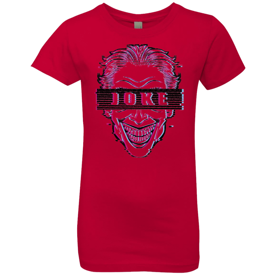 T-Shirts Red / YXS Glitch Joke Girls Premium T-Shirt