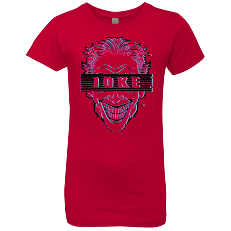 T-Shirts Red / YXS Glitch Joke Girls Premium T-Shirt