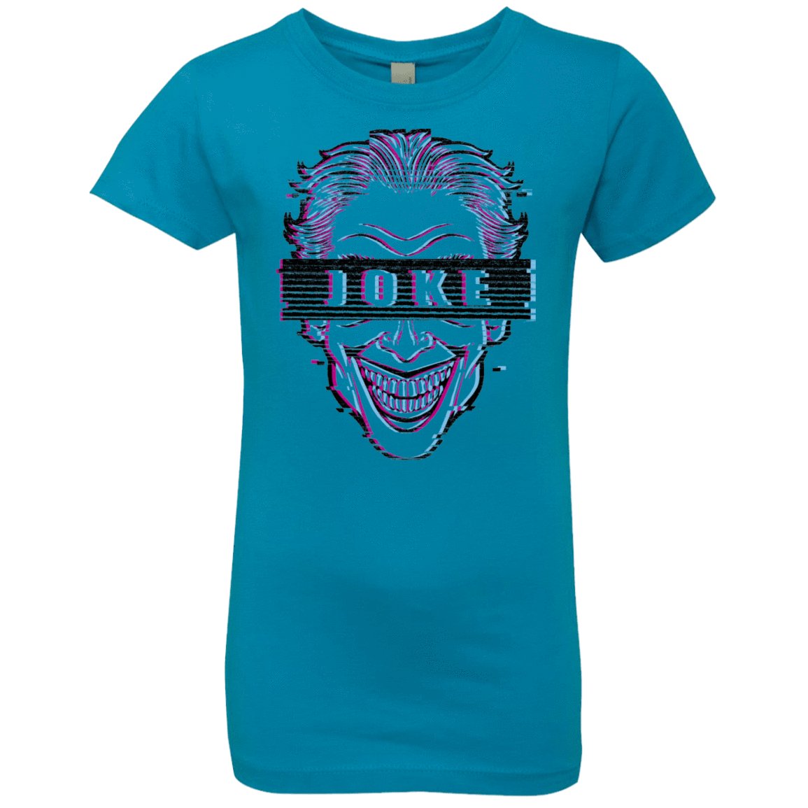 T-Shirts Turquoise / YXS Glitch Joke Girls Premium T-Shirt