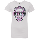 T-Shirts White / YXS Glitch Joke Girls Premium T-Shirt