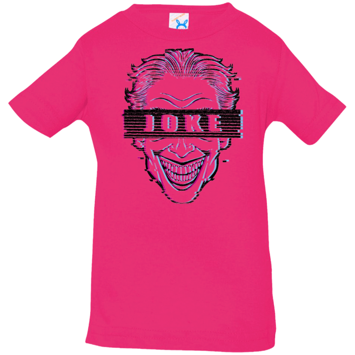 T-Shirts Hot Pink / 6 Months Glitch Joke Infant Premium T-Shirt