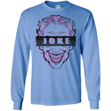 T-Shirts Carolina Blue / S Glitch Joke Men's Long Sleeve T-Shirt