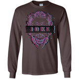 T-Shirts Dark Chocolate / S Glitch Joke Men's Long Sleeve T-Shirt