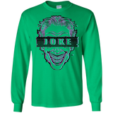 T-Shirts Irish Green / S Glitch Joke Men's Long Sleeve T-Shirt