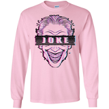 T-Shirts Light Pink / S Glitch Joke Men's Long Sleeve T-Shirt
