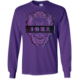 T-Shirts Purple / S Glitch Joke Men's Long Sleeve T-Shirt