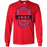 T-Shirts Red / S Glitch Joke Men's Long Sleeve T-Shirt