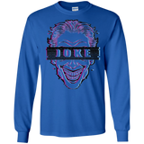 T-Shirts Royal / S Glitch Joke Men's Long Sleeve T-Shirt