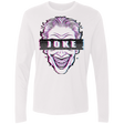 T-Shirts White / S Glitch Joke Men's Premium Long Sleeve