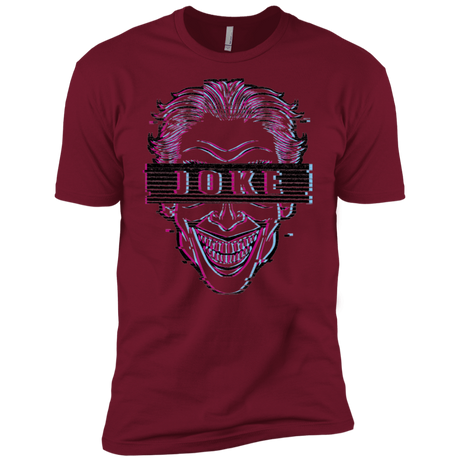 T-Shirts Cardinal / X-Small Glitch Joke Men's Premium T-Shirt
