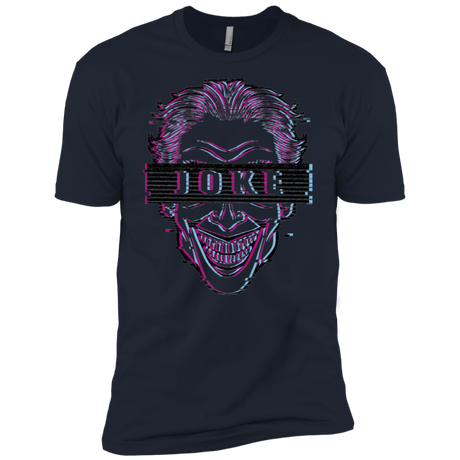 T-Shirts Midnight Navy / X-Small Glitch Joke Men's Premium T-Shirt