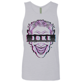 T-Shirts Heather Grey / S Glitch Joke Men's Premium Tank Top