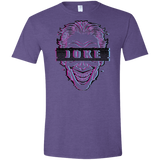 T-Shirts Heather Purple / S Glitch Joke Men's Semi-Fitted Softstyle
