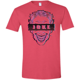 T-Shirts Heather Red / S Glitch Joke Men's Semi-Fitted Softstyle