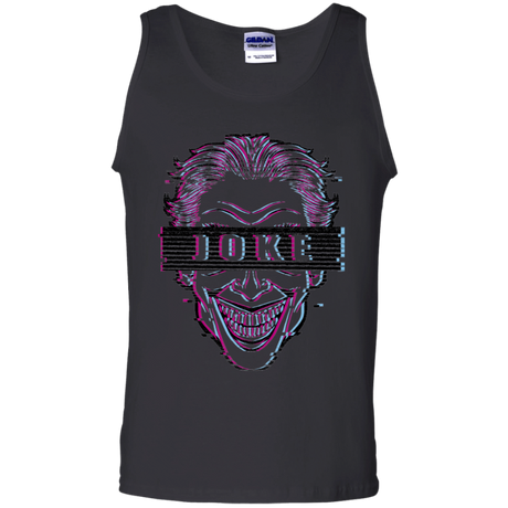 T-Shirts Black / S Glitch Joke Men's Tank Top
