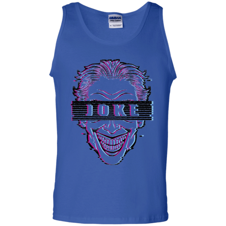 T-Shirts Royal / S Glitch Joke Men's Tank Top