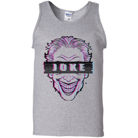 T-Shirts Sport Grey / S Glitch Joke Men's Tank Top