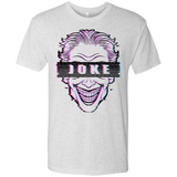 T-Shirts Heather White / S Glitch Joke Men's Triblend T-Shirt