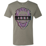 T-Shirts Venetian Grey / S Glitch Joke Men's Triblend T-Shirt
