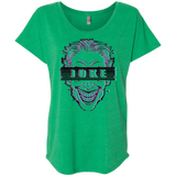 T-Shirts Envy / X-Small Glitch Joke Triblend Dolman Sleeve