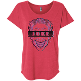 T-Shirts Vintage Red / X-Small Glitch Joke Triblend Dolman Sleeve