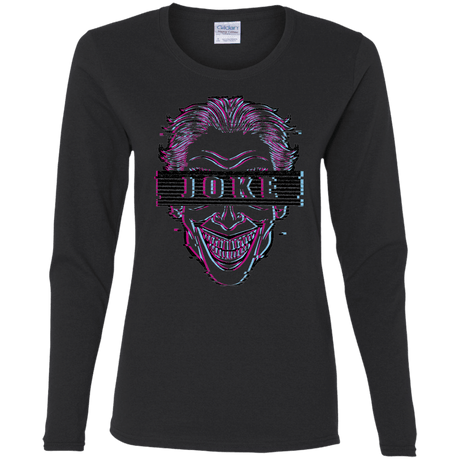 Glitch Joke Women's Long Sleeve T-Shirt